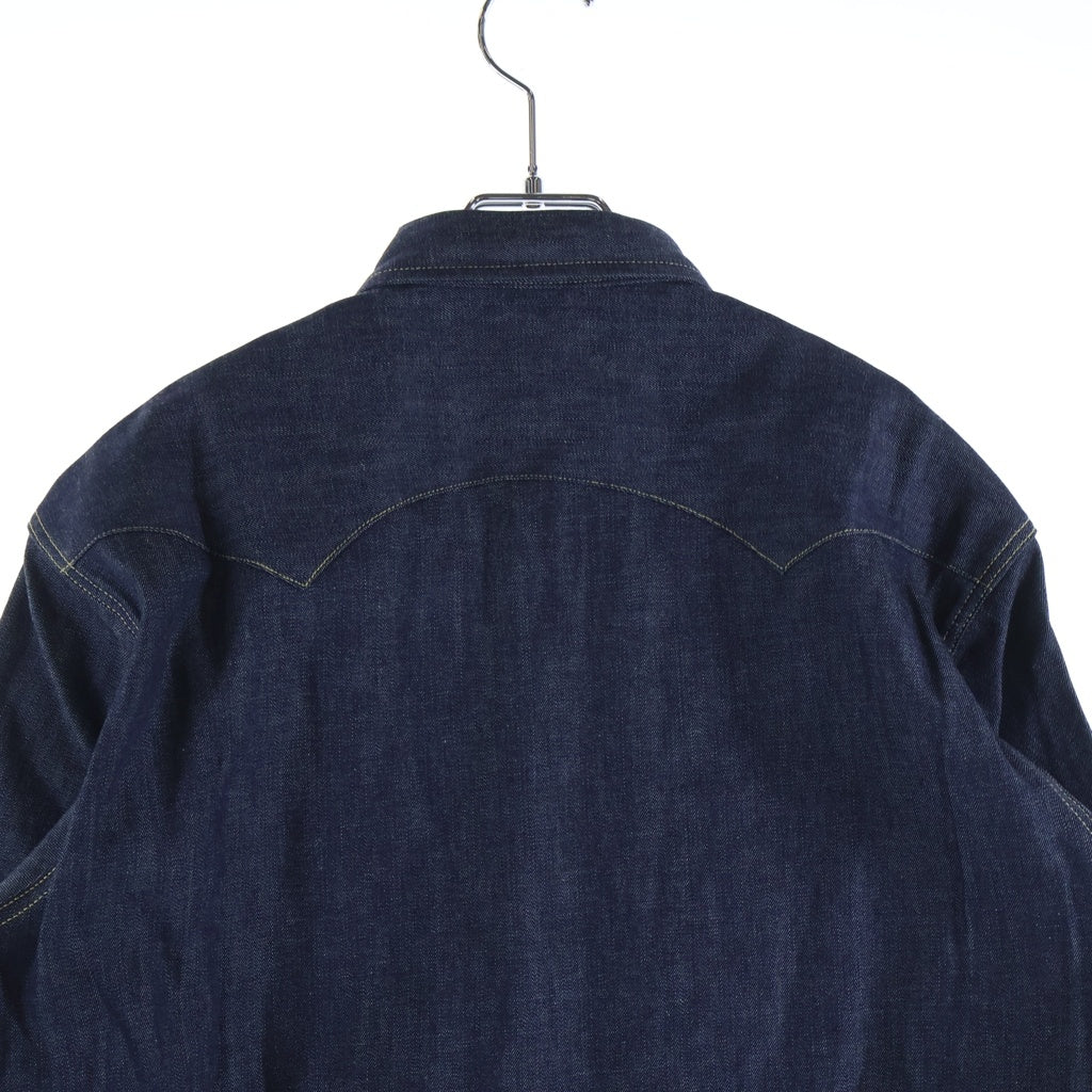 Levi's(リーバイス) 90'S デッドストック 復刻 ウエスタンデニムシャツ 長袖 ショートホーンタグ 7205-1018