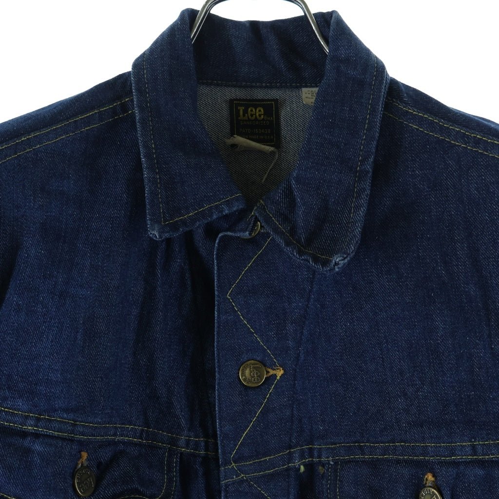 LEE(リー) 70~80'S 220J PATD-153438 デニムジャケット USA製 インディゴ