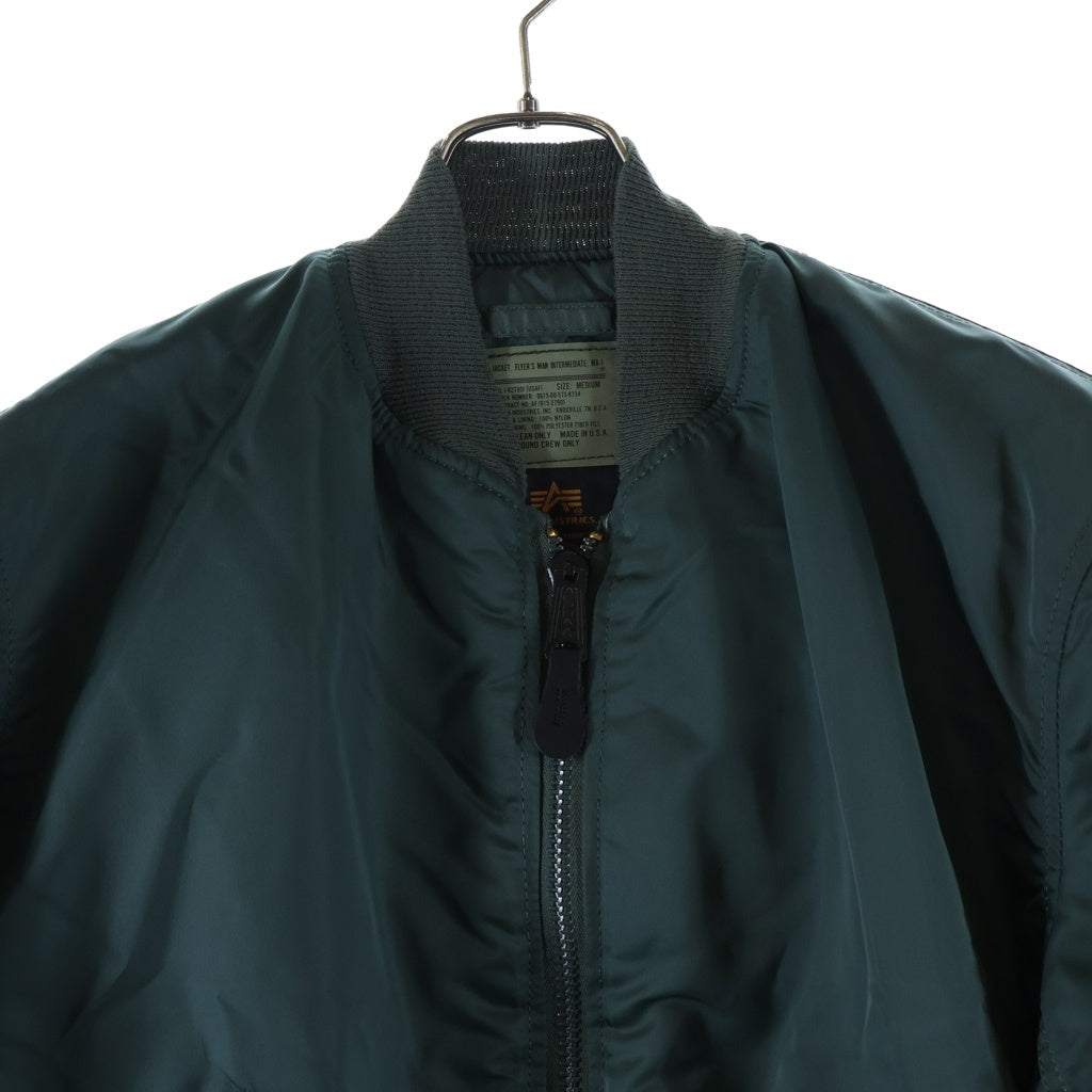 ALPHA INDUSTRIES(アルファ インダストリーズ) 90's デッドストック MIL-J-82790J MA-1 フライトジャケット USA製 カーキ