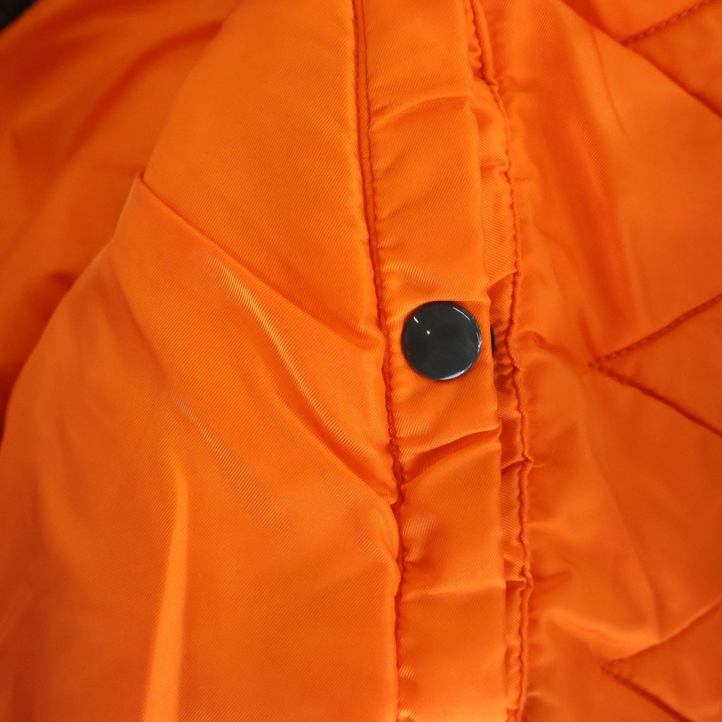 ALPHA INDUSTRIES(アルファ インダストリーズ) 90'S MIL-J-8279D MA-1 フライトジャケット 1968年復刻 SCOVILLジップ USA製 ブラック
