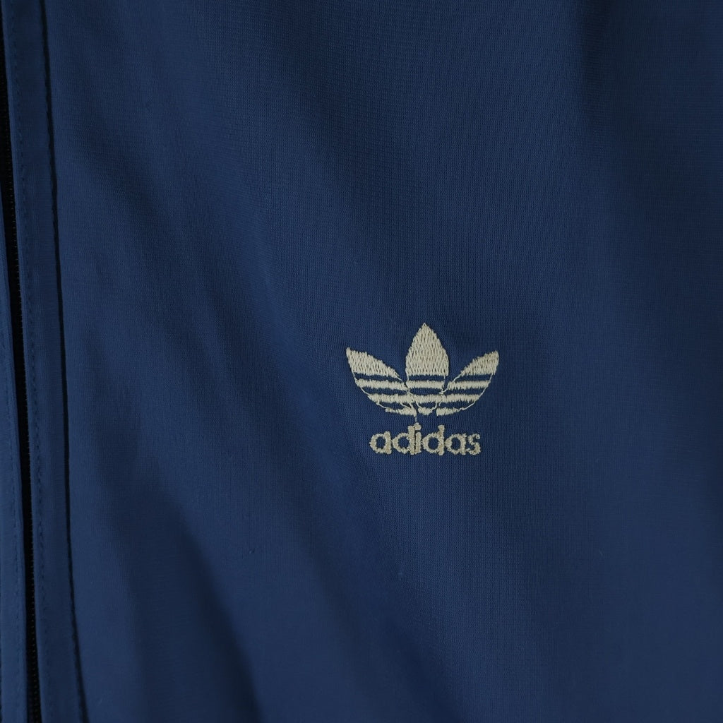 adidas(アディダス) 80'S トレフォイル刺繍ロゴ トラックジャケット ATPタグ ブルー
