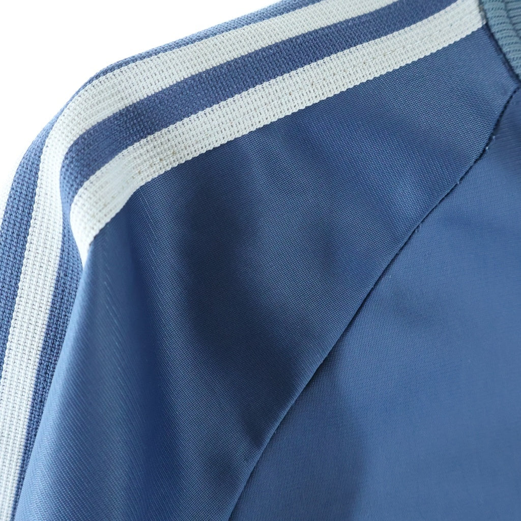 adidas(アディダス) 80'S トレフォイル刺繍ロゴ トラックジャケット ATPタグ ブルー