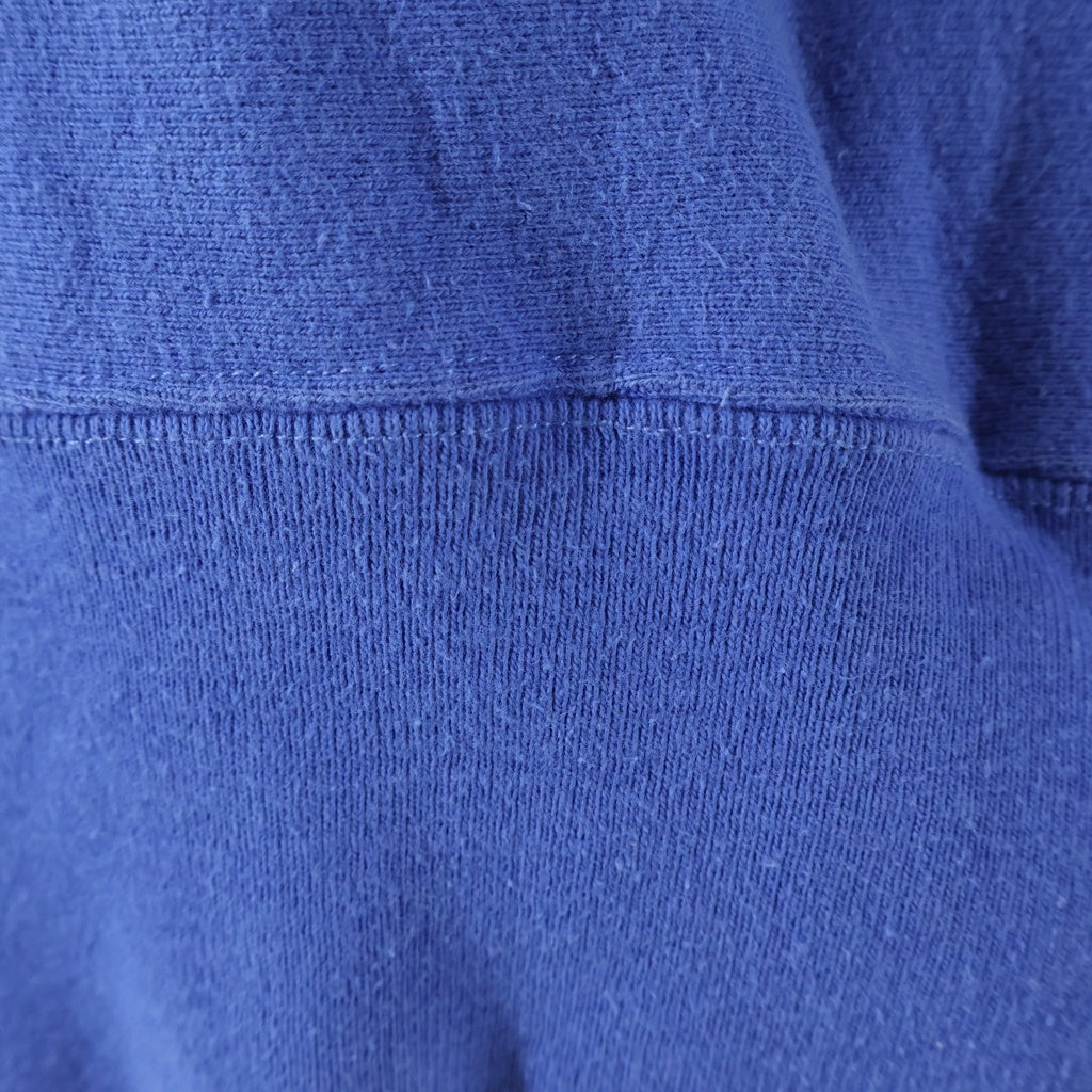 CHAMPION(チャンピオン) 90'S リバースウィーブ スウェットクルーネックシャツ トレーナー 目有り トリコ刺繍タグ USA製 ブルー