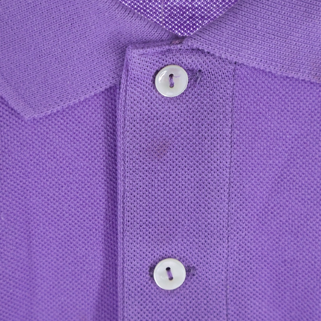 LACOSTE(ラコステ) 80'S デッドストック フランス製 半袖ポロシャツ パープル L1212