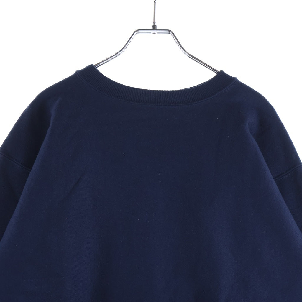 CHAMPION(チャンピオン) 90'S デッドストック リバースウィーブ スウェットシャツ トレーナー 目無し トリコ刺繍タグ メキシコ製 ネイビー C5-8888
