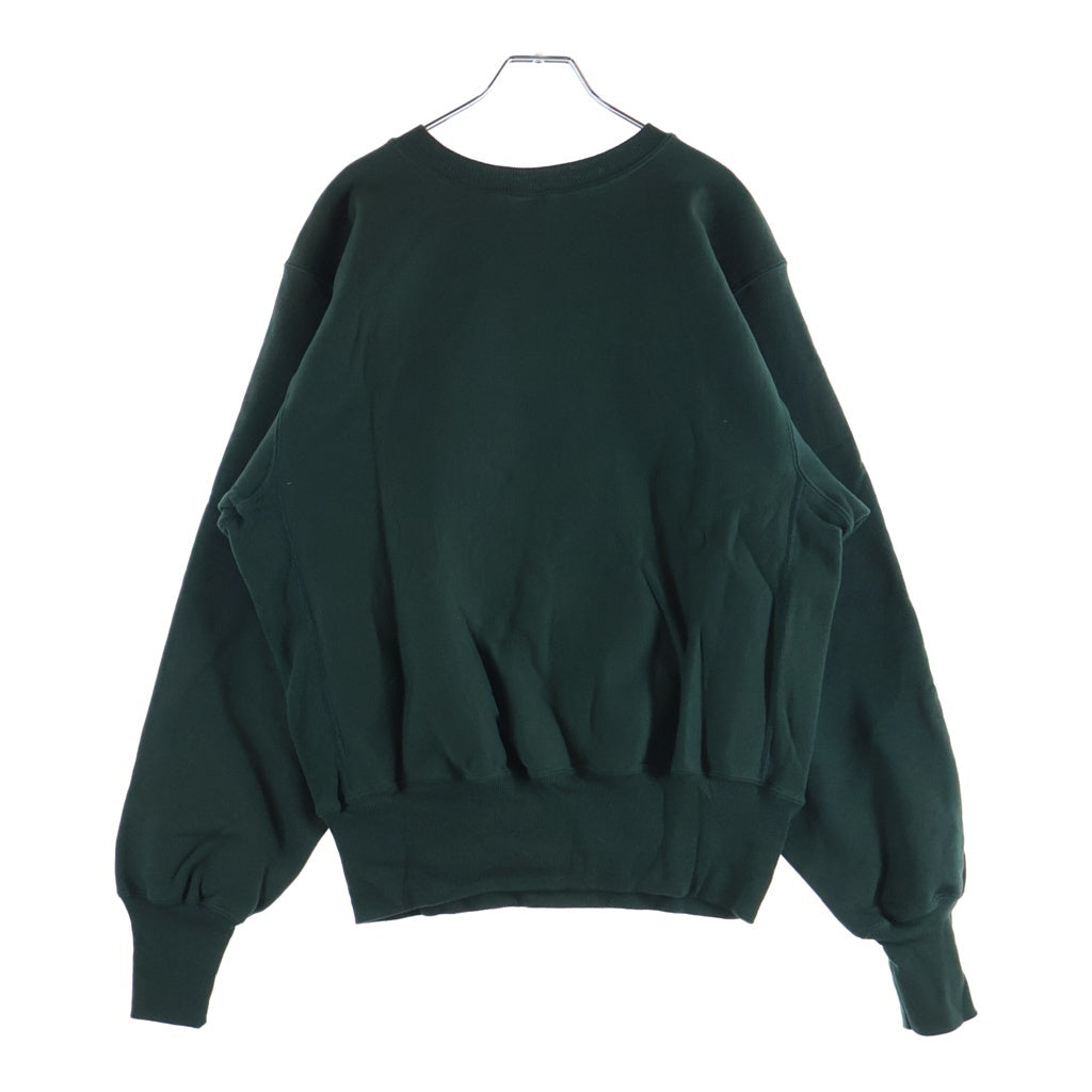 CHAMPION(チャンピオン) 90'S デッドストック リバースウィーブ スウェットシャツ トレーナー 目無し トリコ刺繍タグ メキシコ製 グリーン C5-8888