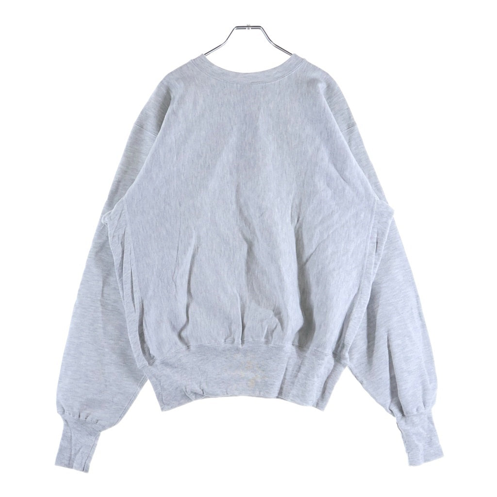 CHAMPION(チャンピオン) 90'S デッドストック リバースウィーブ スウェットシャツ トレーナー 目有り トリコ刺繍タグ メキシコ製 グレー C5-7023