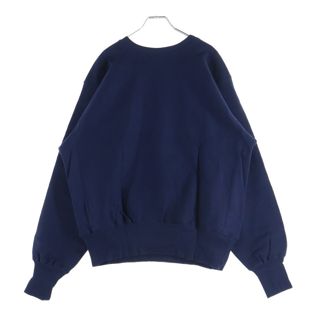 CHAMPION(チャンピオン) 90'S デッドストック リバースウィーブ スウェットシャツ トレーナー 目有り トリコ刺繍タグ メキシコ製 ネイビー C5-7023