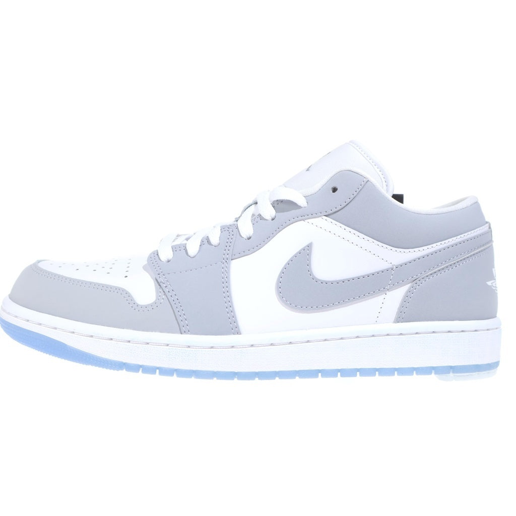 NIKE(ナイキ) WMNS AIR JORDAN 1 LOW WOLF GREY DC0774-105 ウィメンズ エアジョーダン1 ローカットスニーカー ホワイト/グレー US W12/29cm レディース