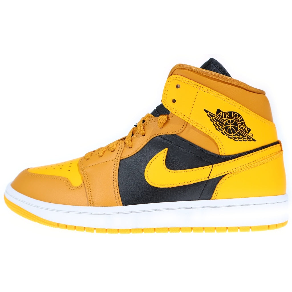NIKE(ナイキ) WMNS AIR JORDAN 1 MID University Gold BQ6472-700 エアジョーダン1 ユニバーシティゴールド ミッドカットスニーカー US10.5/27.5cm