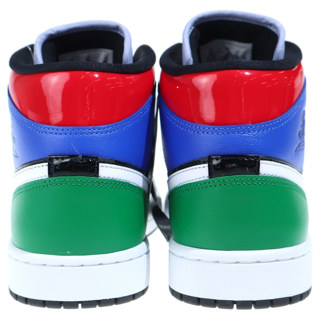 NIKE(ナイキ) WMNS AIR JORDAN 1 MID Multi Patent CV5276-001 ウィメンズ エアジョーダン1 ミッド マルチパテント マルチ US10/27cm