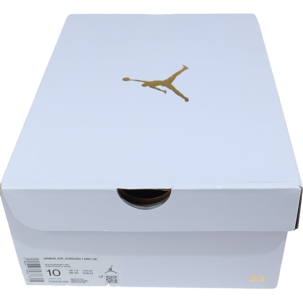 NIKE(ナイキ) WMNS AIR JORDAN 1 MID Multi Patent CV5276-001 ウィメンズ エアジョーダン1 ミッド マルチパテント マルチ US10/27cm