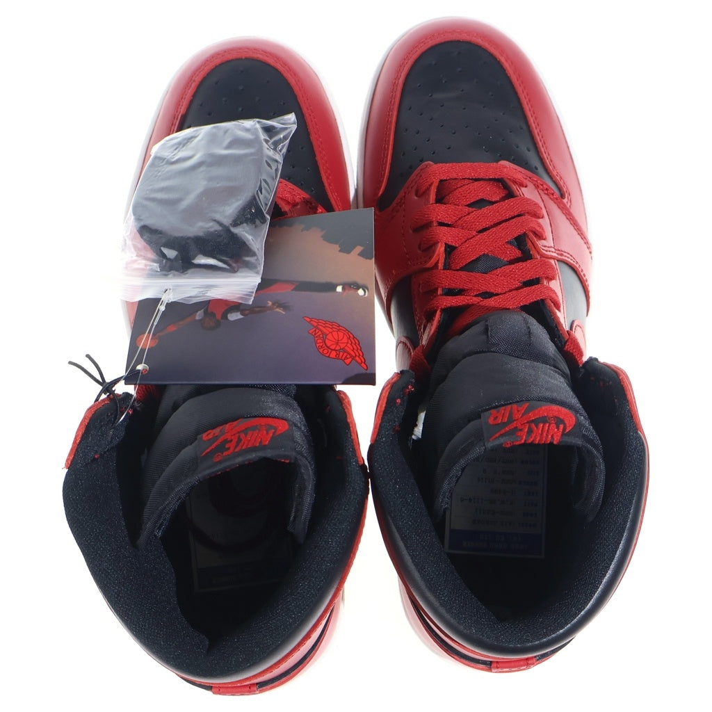 NIKE(ナイキ) AIR JORDAN1 HIGH 85 BQ4422-600 エアジョーダン1 バーシティレッド ハイカットスニーカー レッド US9/27cm