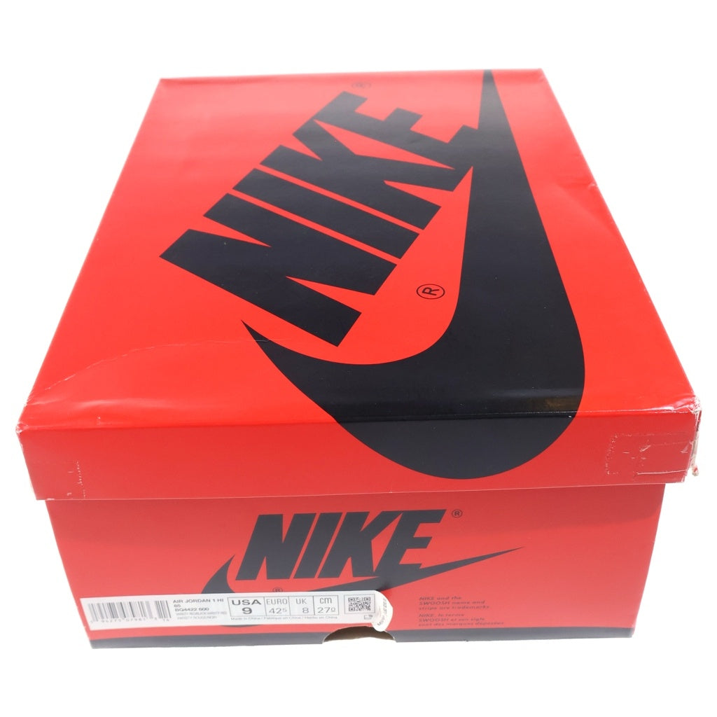 NIKE(ナイキ) AIR JORDAN1 HIGH 85 BQ4422-600 エアジョーダン1 バーシティレッド ハイカットスニーカー レッド US9/27cm