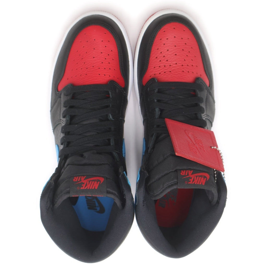 NIKE(ナイキ) WMNS AIR JORDAN 1 HIGH OG UNC TO CHICAGO CD0461-046 ウィメンズ エアジョーダン1 OG UNCトゥシカゴ ハイカットスニーカー マルチ US10/27cm