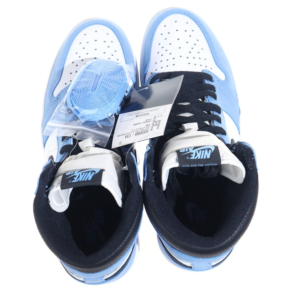 NIKE(ナイキ) AIR JORDAN 1 HIGH OG University Blue 555088-134 エアジョーダン1 ハイ ユニバーシティーブルー ハイカットスニーカーシューズ ブルー/ホワイト US9/27cm