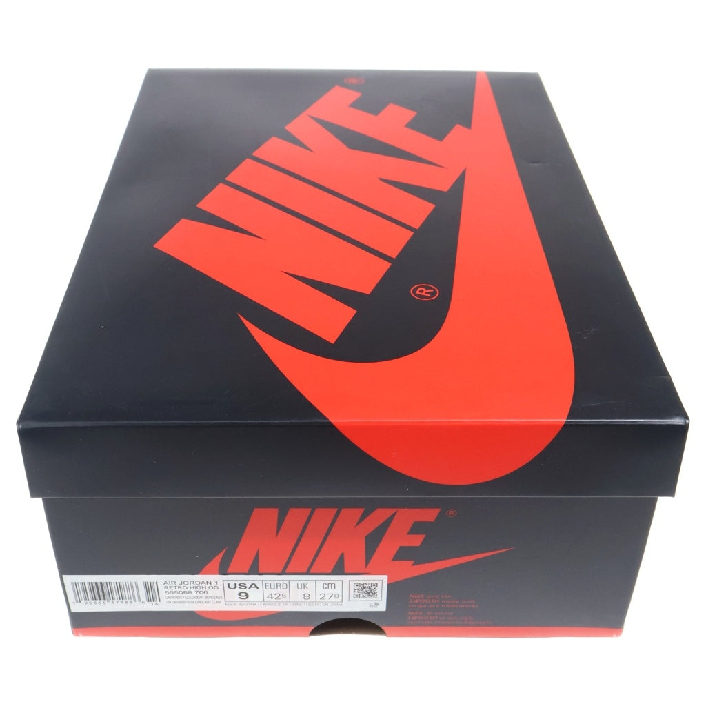 NIKE(ナイキ) AIR JORDAN 1 HIGH OG Brotherhood 555088-706 エアジョーダン1 ハイ ブラザーフッド ハイカットスニーカーシューズ マルチ US9/27cm