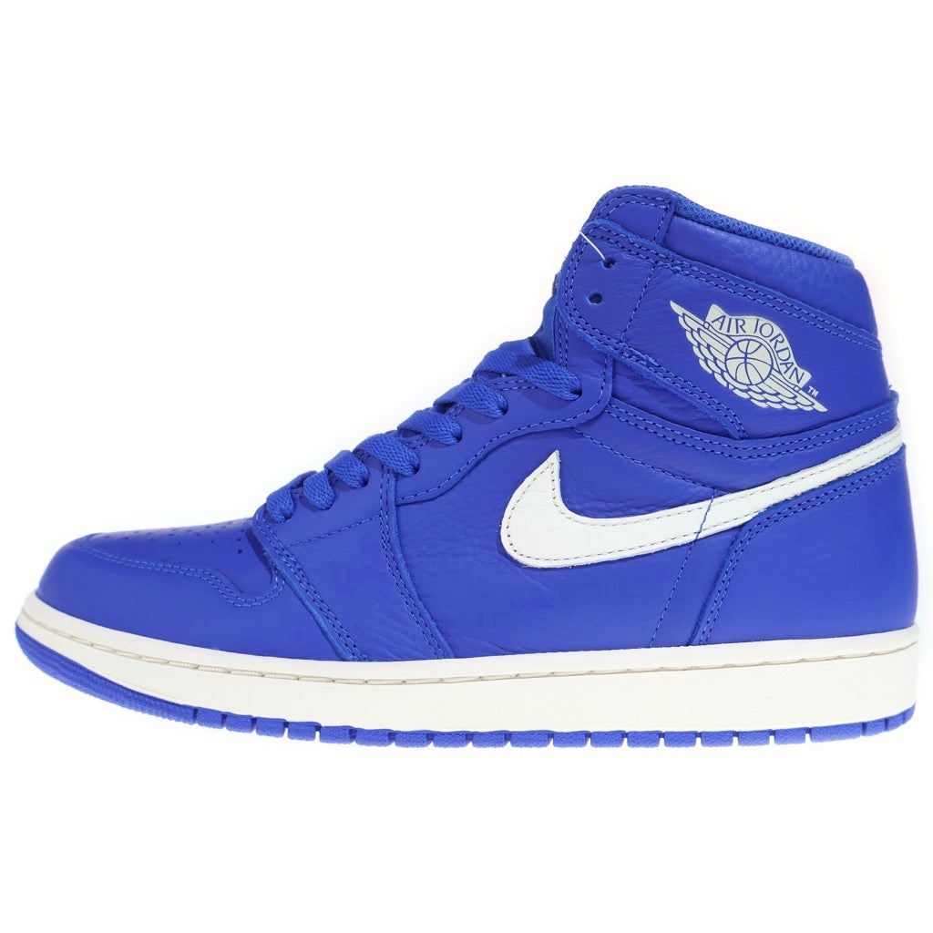 NIKE(ナイキ) AIR JORDAN 1 HIGH OG Hyper Royal 555088-401 エアジョーダン1 ハイ ハイパーロイヤル ハイカットスニーカーシューズ ブルー US9.5/27.5cm