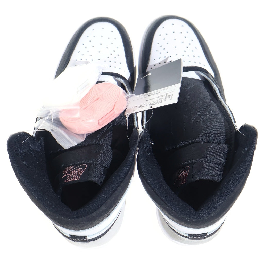 NIKE(ナイキ) AIR JORDAN 1 HIGH OG Bleached Coral 555088-108 エアジョーダン1 ハイ ブリーチドコーラル ハイカットスニーカーシューズ グレー US9/27cm