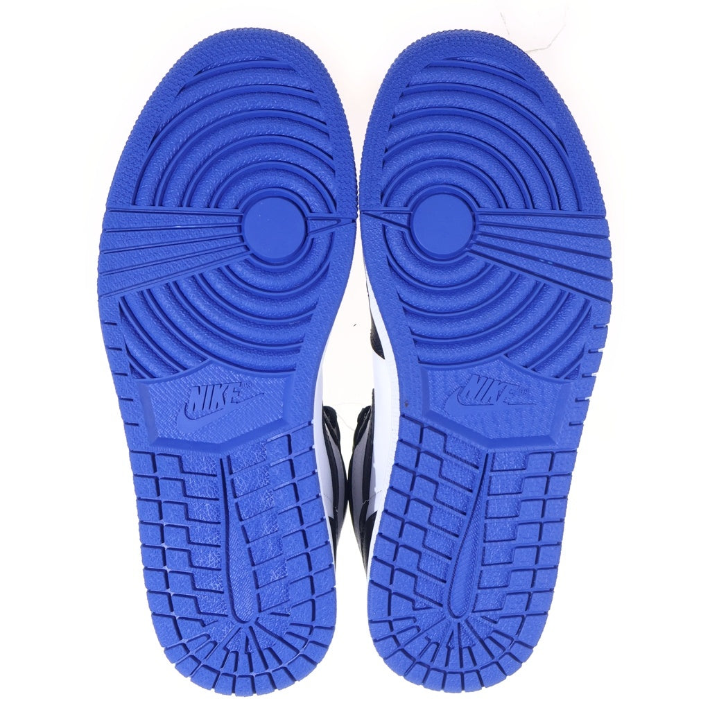 NIKE(ナイキ) AIR JORDAN 1 HIGH OG Royal Toe 555088-041 エアジョーダン1 ハイ ロイヤルトゥ ハイカットスニーカーシューズ ブラック/ブルー US9/27cm