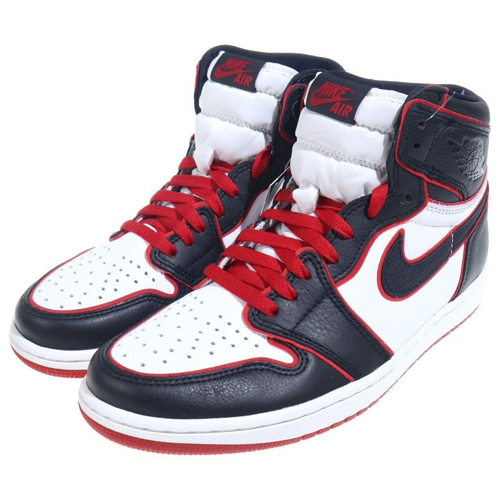 NIKE(ナイキ) AIR JORDAN 1 HIGH OG Blood Line 555088-062 エアジョーダン1 ハイ ブラッドライン ハイカットスニーカーシューズ ブラック/レッド US9/27cm