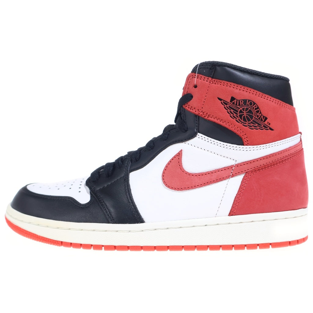 NIKE(ナイキ) AIR JORDAN 1 HIGH OG Track Red 555088-112 エアジョーダン1 ハイ トラックレッド ハイカットスニーカーシューズ ブラック/レッド US9.5/27.5cm