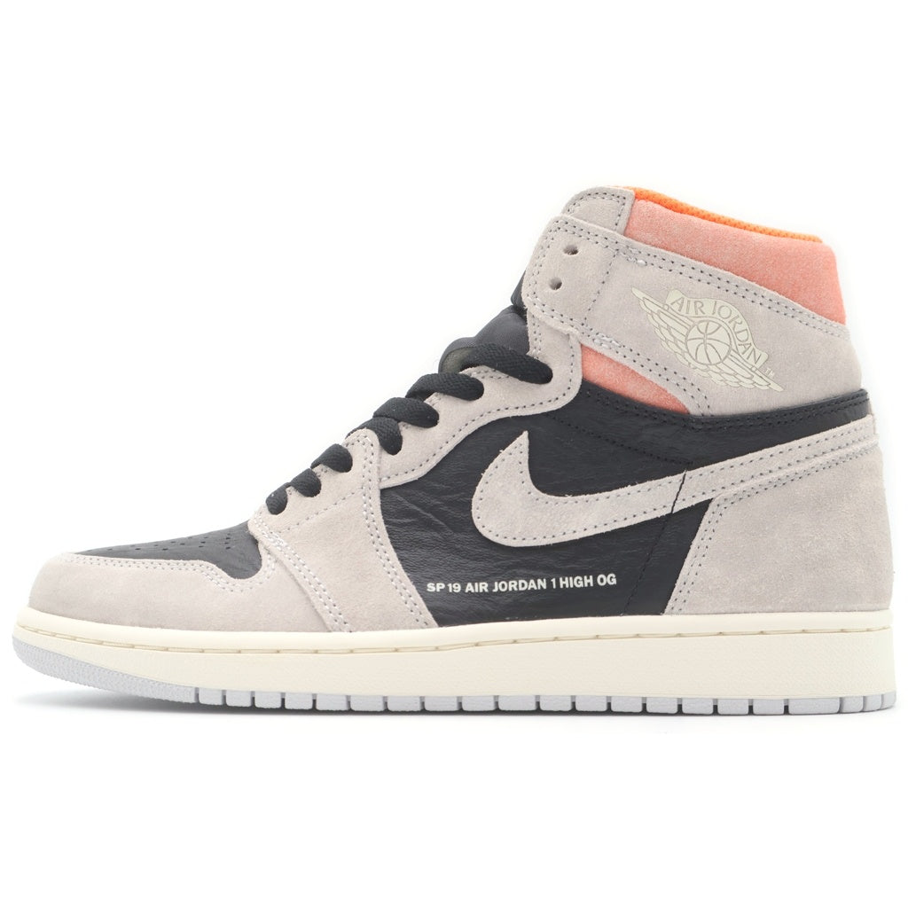 NIKE(ナイキ) AIR JORDAN 1 HIGH OG Hyper Crimson 555088-018 エアジョーダン1 ハイ ハイパークリムゾン ハイカットスニーカーシューズ グレー US9/27cm