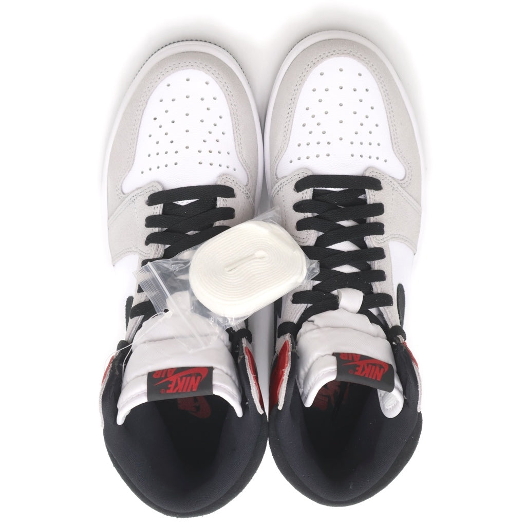 NIKE(ナイキ) AIR JORDAN 1 HIGH OG Light Smoke Grey 555088-126 エアジョーダン1 ハイ ライトスモークグレー ハイカットスニーカーシューズ グレー US9/27cm