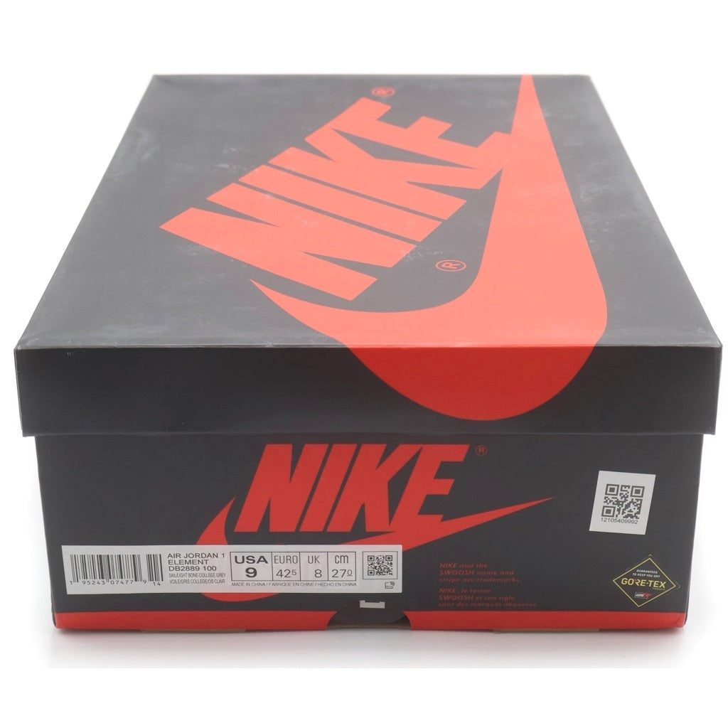 NIKE(ナイキ) AIR JORDAN 1 HIGH Element GORE-TEX Sail DB2889-100 エアジョーダン1 ハイ エレメント ゴアテックス セイル ハイカットスニーカーシューズ グレー US9/27cm