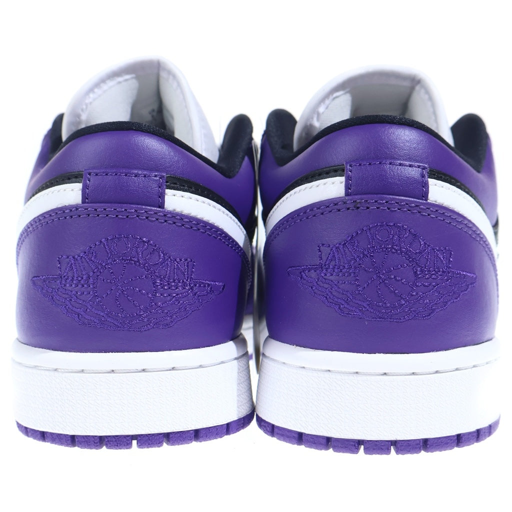 NIKE(ナイキ) AIR JORDAN 1 LOW Court Purple 553558-501 エアジョーダン1 ロー コートパープル ローカットスニーカー パープル US9/27cm