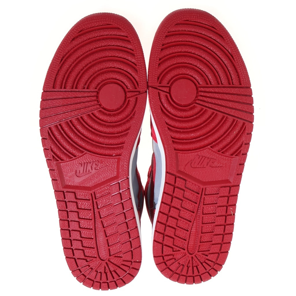 NIKE(ナイキ) AIR JORDAN 1 RETRO HIGH Gym Red AA3993-601 エアジョーダン1 レトロハイ ジムレッド ハイカットスニーカー レッド/グレー US9/27cm