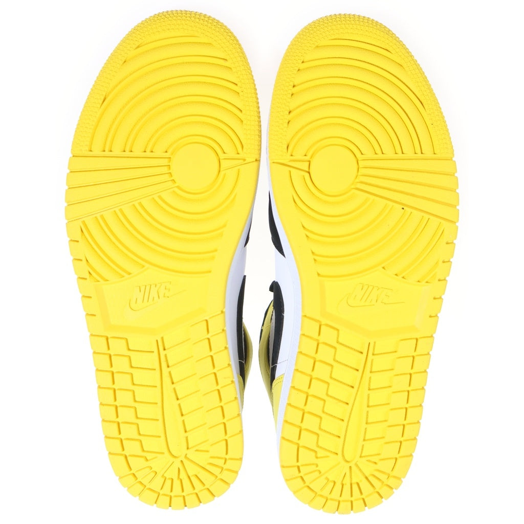 NIKE(ナイキ) AIR JORDAN 1 MID SE 852542-071 エアジョーダン1 ミッド ミドルカットスニーカー シューズ イエロー/ブラック US9/27cm