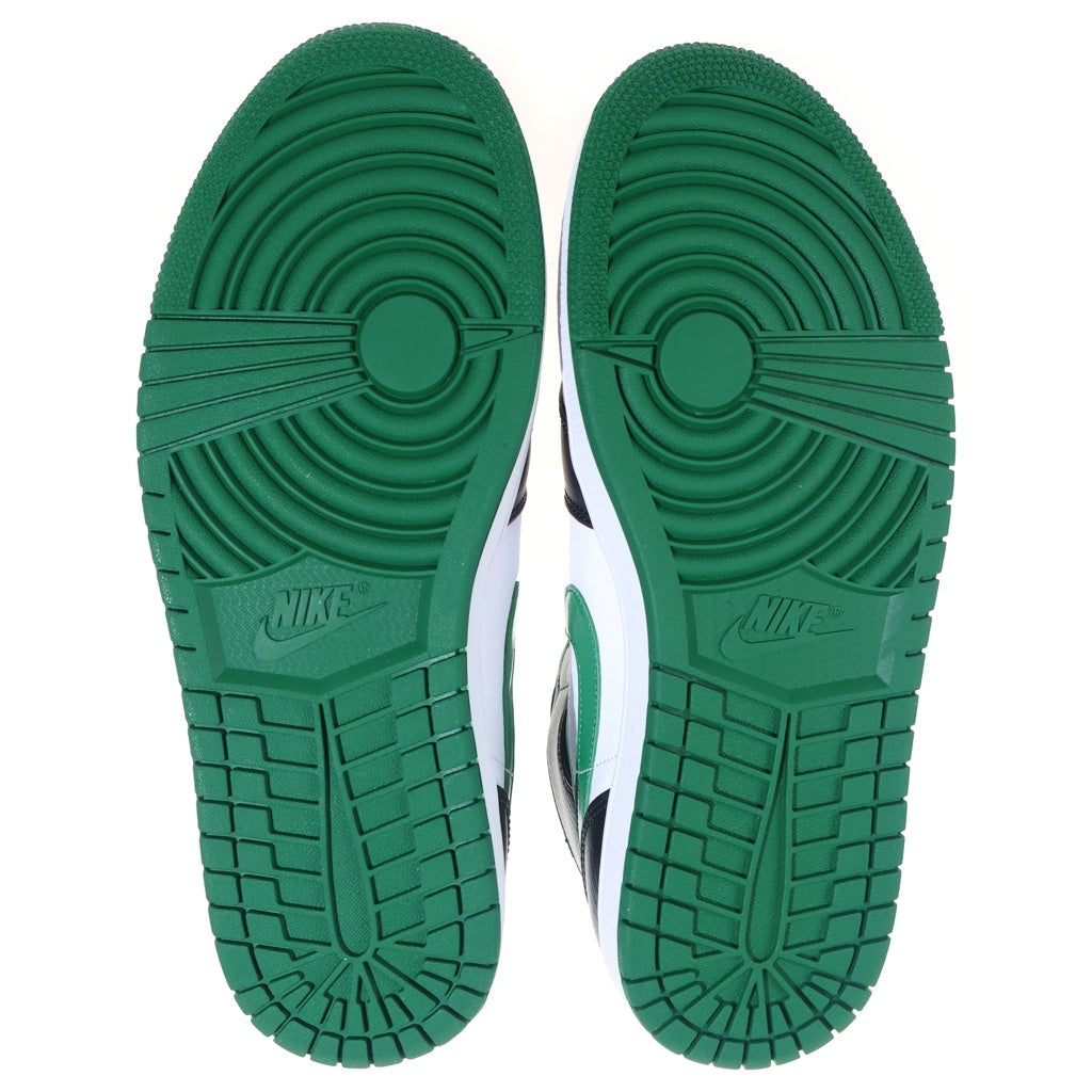 NIKE(ナイキ) AIR JORDAN 1 MID PINE GREEN 554724-067 エアジョーダン 1 ミッド パイングリーン ミッドカットスニーカー グリーン/ブラック US9/27cm