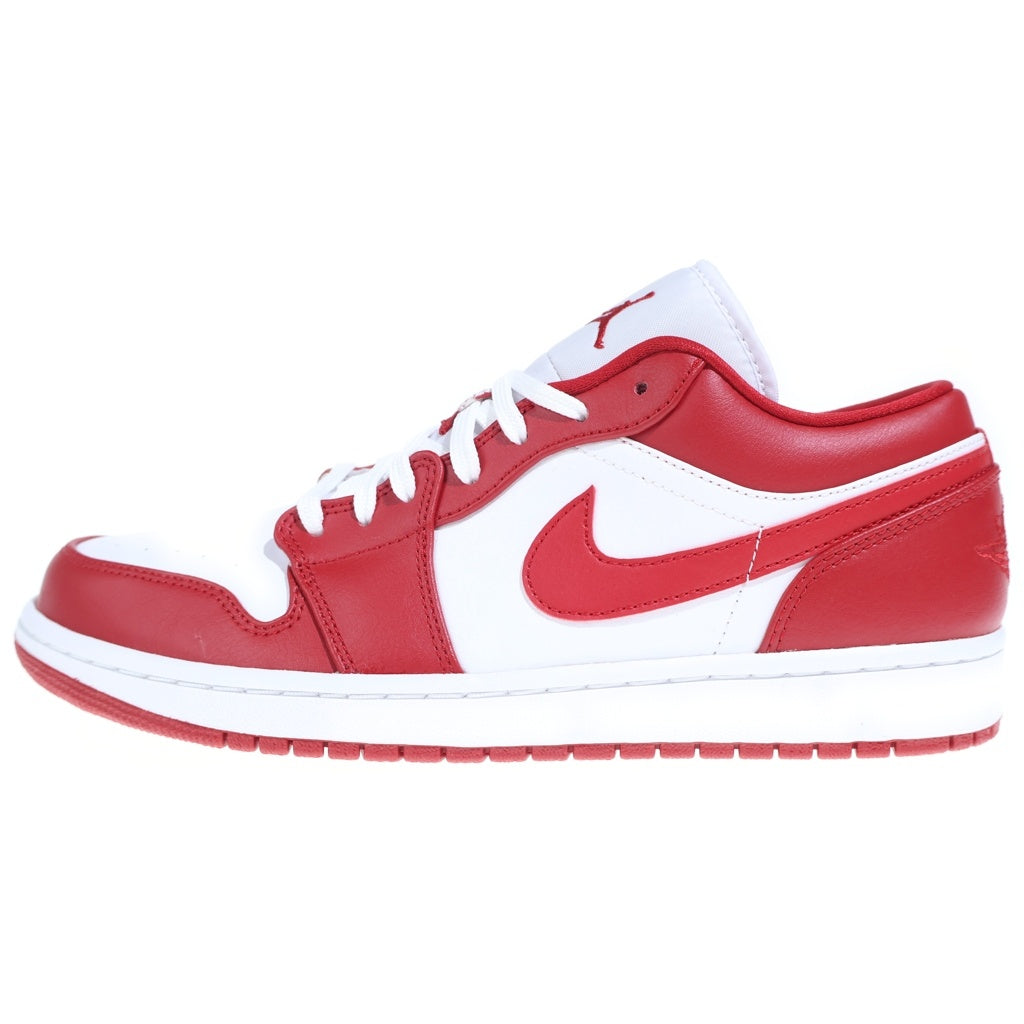NIKE(ナイキ) AIR JORDAN 1 LOW Gym Red 553558-611 エアジョーダン1 ロー ジムレッド ローカットスニーカーシューズ レッド/ホワイト US9/27cm