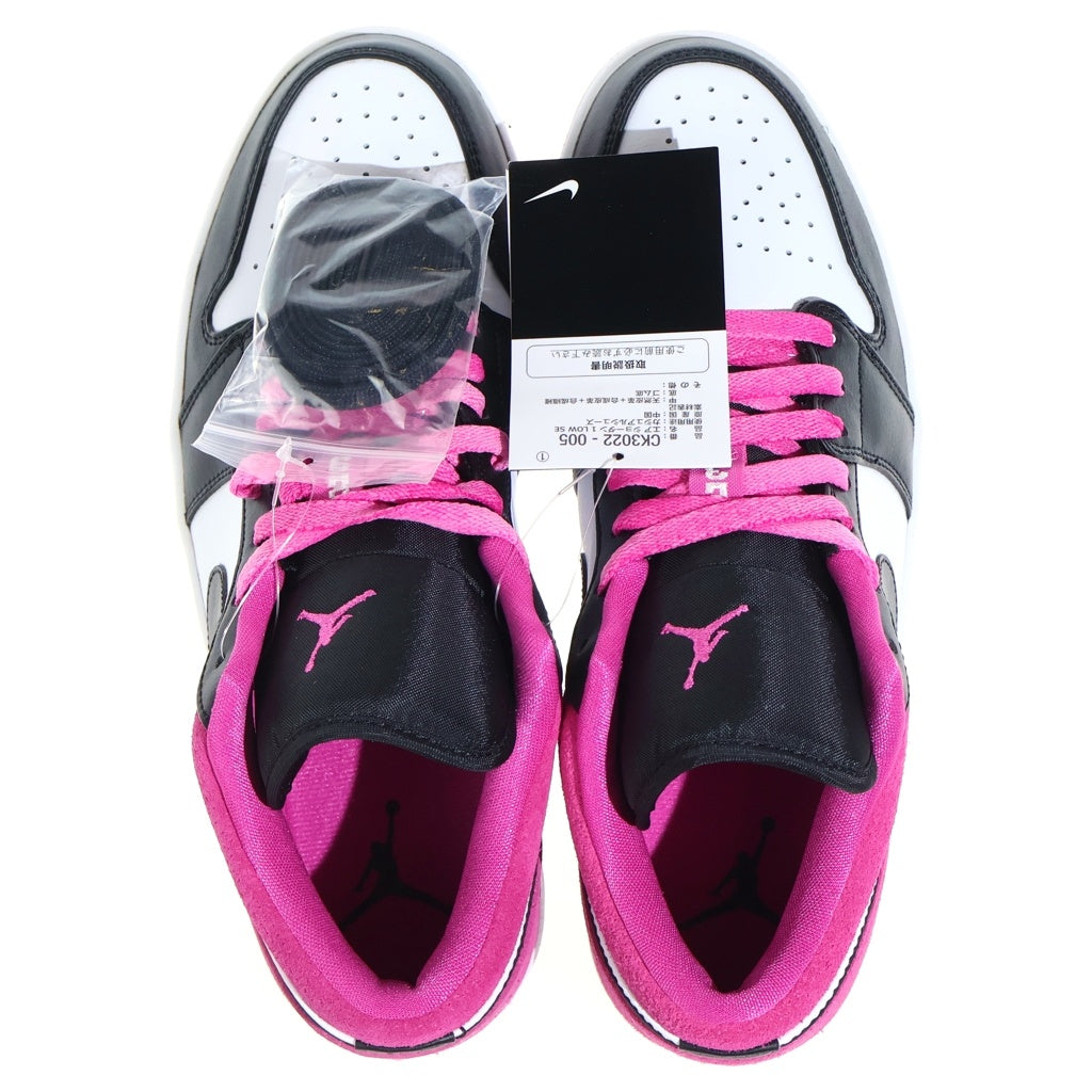 NIKE(ナイキ) AIR JORDAN 1 LOW MAGENTA CK3022-005 エアジョーダン 1 ロー マゼンタ ローカットスニーカーシューズ ブラック/ピンク US9/27cm