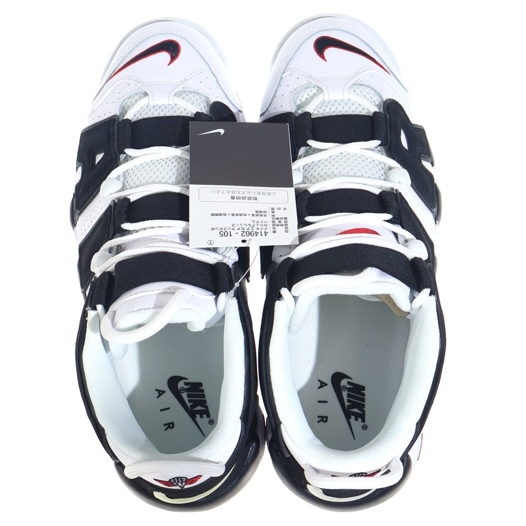 NIKE(ナイキ) AIR MORE UPTEMPO 414962-105 エアモアアップテンポ モアテン スニーカー シューズ ホワイト US9/27cm