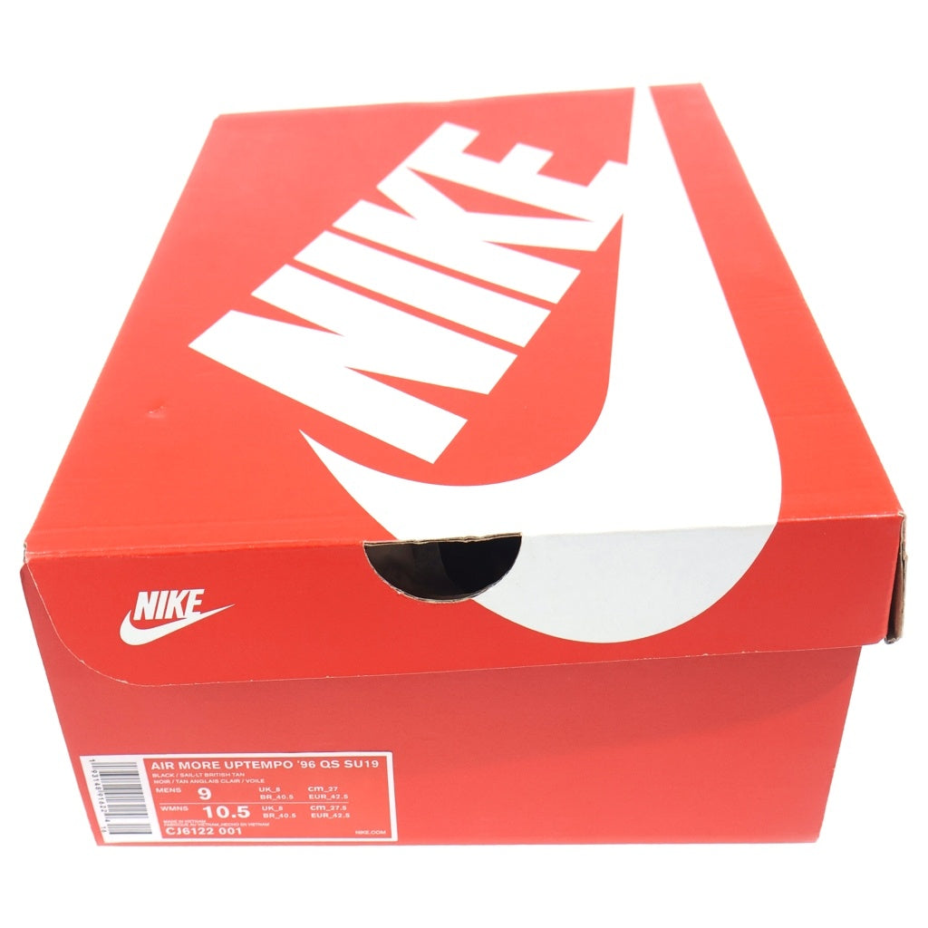 NIKE(ナイキ) AIR MORE UPTEMPO BLACK CAMO CJ6122-001 エアモアアップテンポ ブラックカモ ハイカットスニーカー ブラック US9/27cm