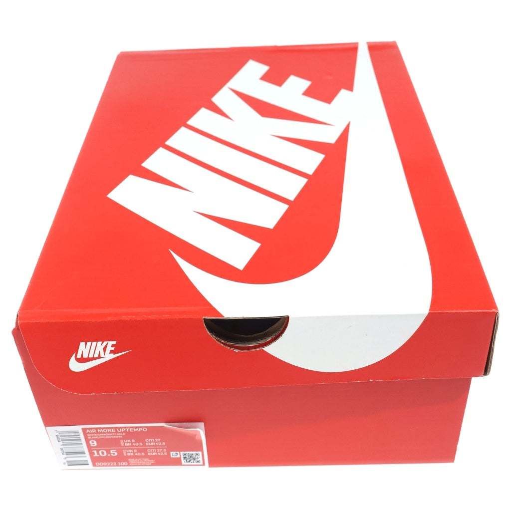 NIKE(ナイキ) AIR MORE UPTEMPO RAYGUNS DD9223-100 エアモアアップテンポ レイガンス ハイカットスニーカー ホワイト US9/27cm