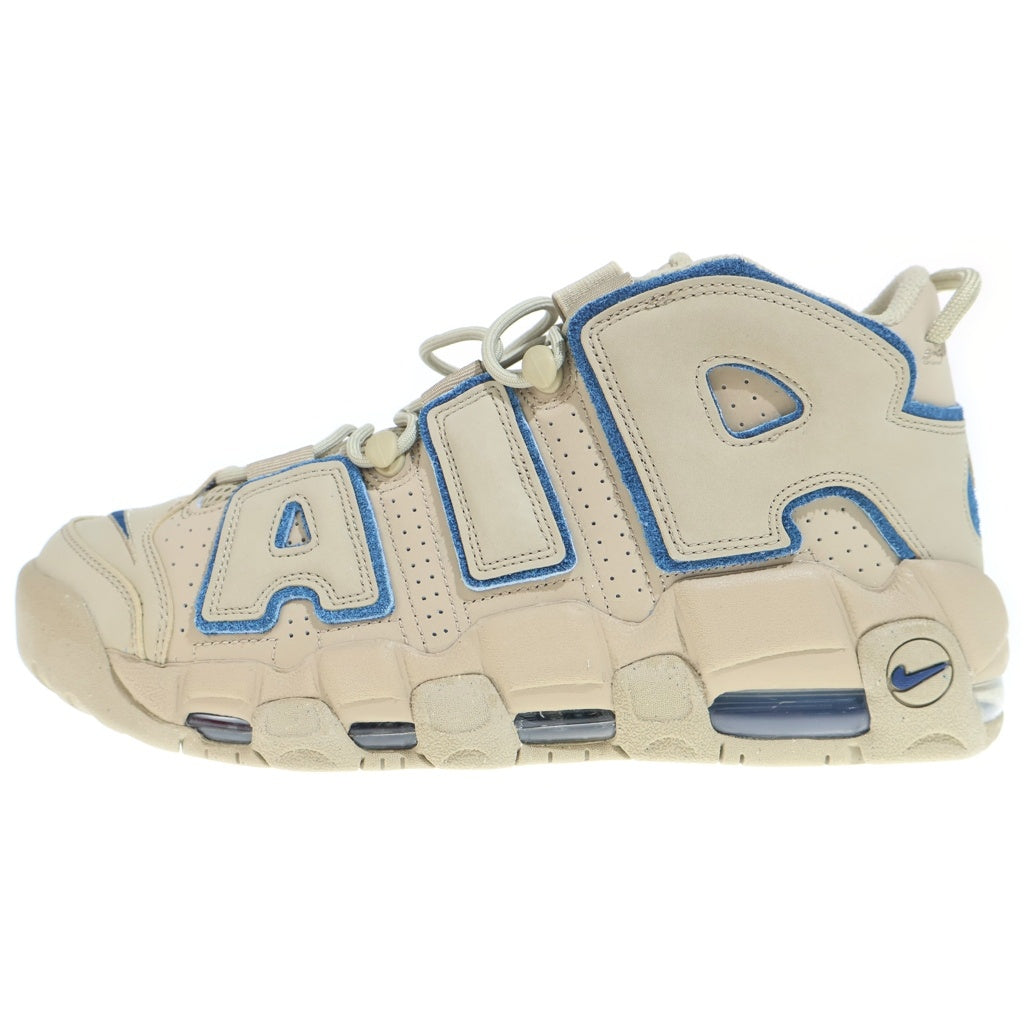 NIKE(ナイキ) AIR MORE UPTEMPO 96 LIMESTONE AND VALERIAN BLUE DV6993-200 エアモアアップテンポ ハイカットスニーカー ベージュ US9/27cm
