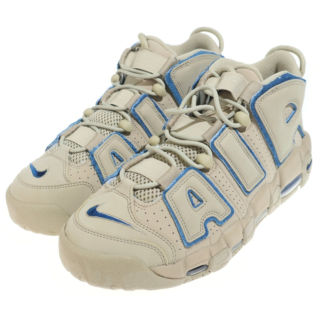 NIKE(ナイキ) AIR MORE UPTEMPO 96 LIMESTONE AND VALERIAN BLUE DV6993-200 エアモアアップテンポ ハイカットスニーカー ベージュ US9/27cm
