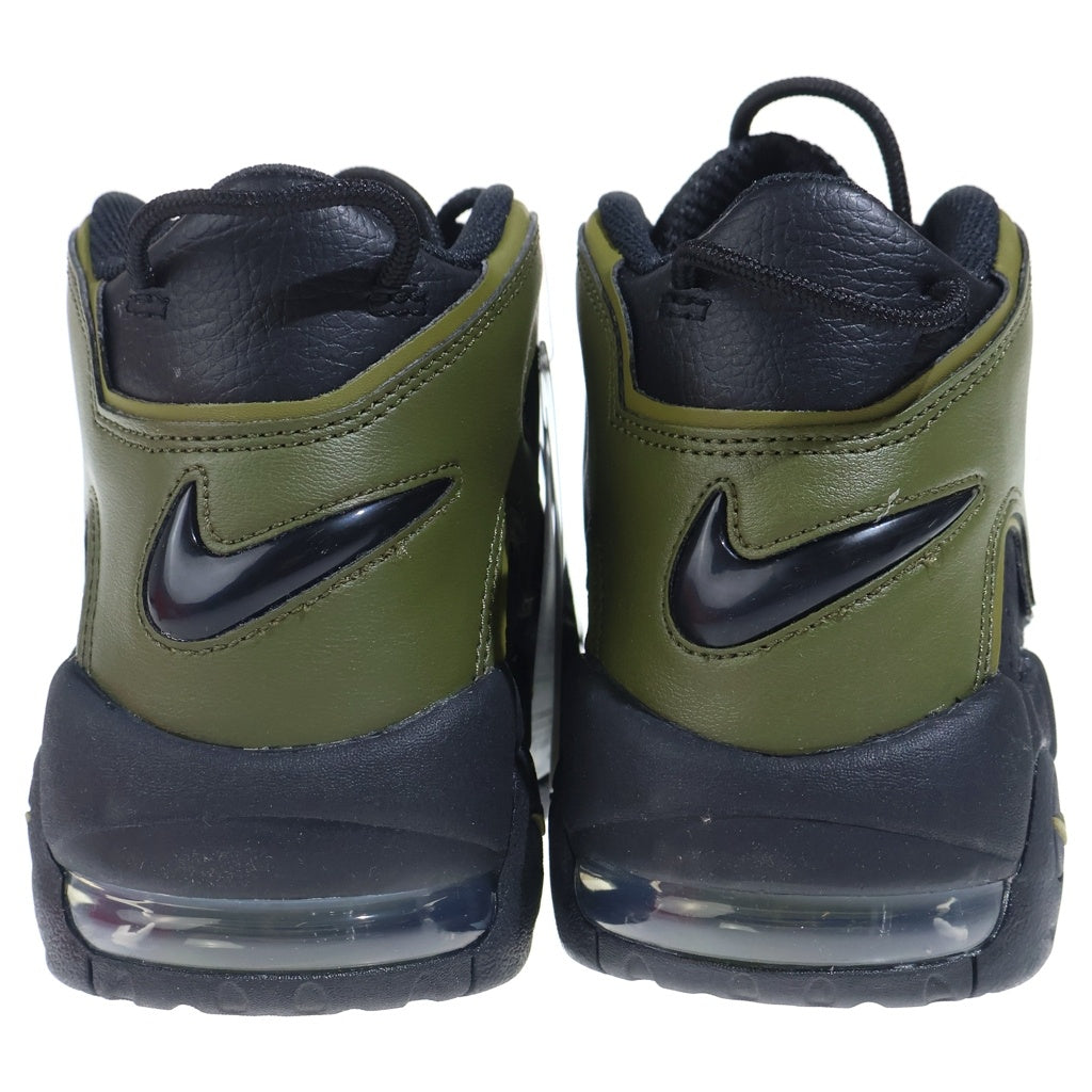NIKE(ナイキ) AIR MORE UPTEMPO 96 ROUGH GREEN DH8011-001 エアモアアップテンポ ラフグリーン ハイカットスニーカーシューズ カーキ/ブラック US9/27cm