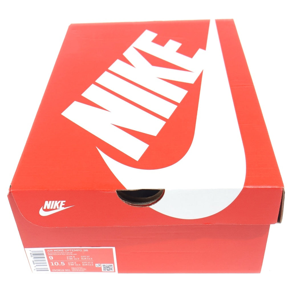NIKE(ナイキ) AIR MORE UPTEMPO 96 COBALT BLISS DV0819-001 エアモアアップテンポ コバルトブリス ハイカットスニーカー ブラック/ホワイト US9/27cm
