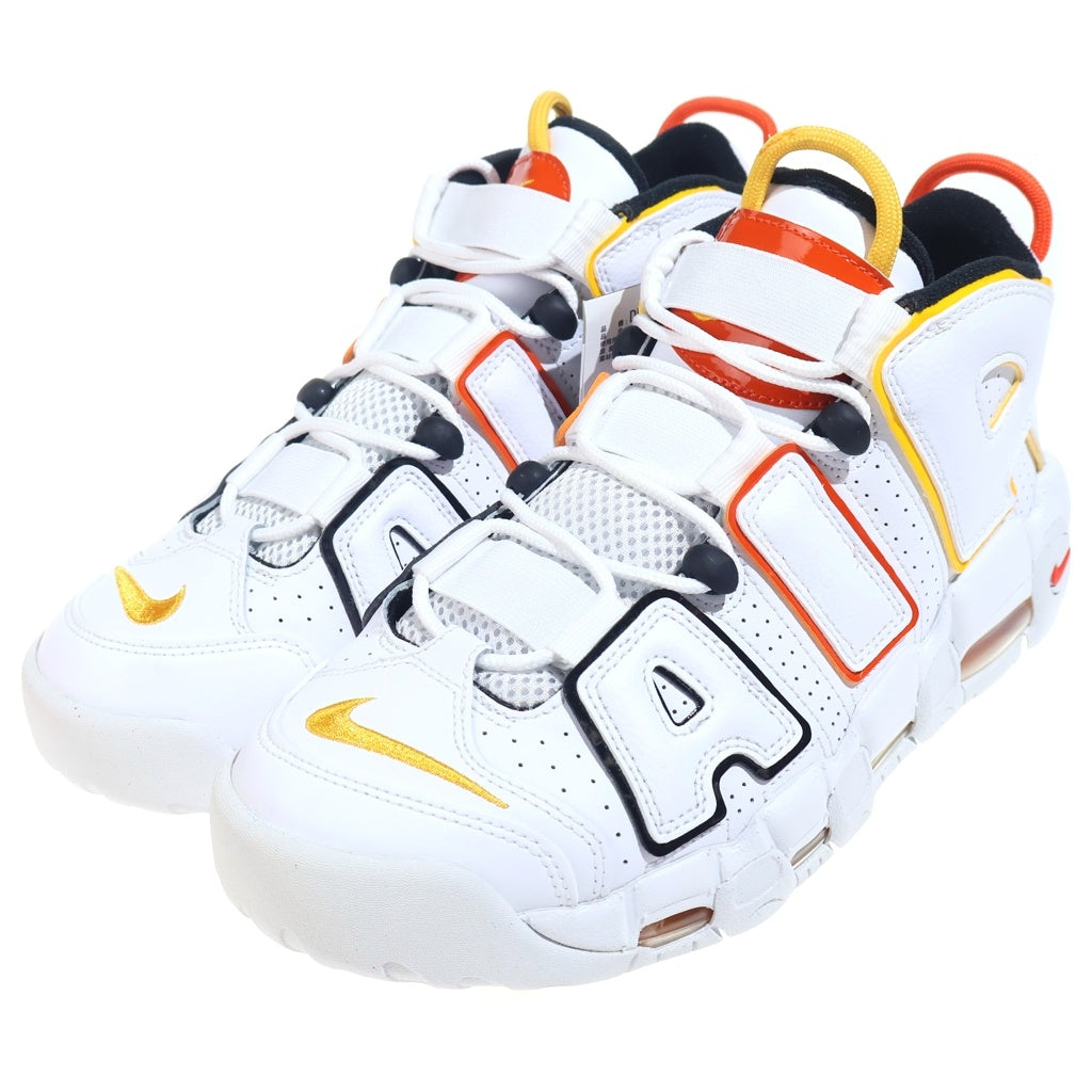 NIKE(ナイキ) AIR MORE UPTEMPO RAYGUNS DD9223-100 エアモアアップテンポ レイガンス ハイカットスニーカー ホワイト US9/27cm