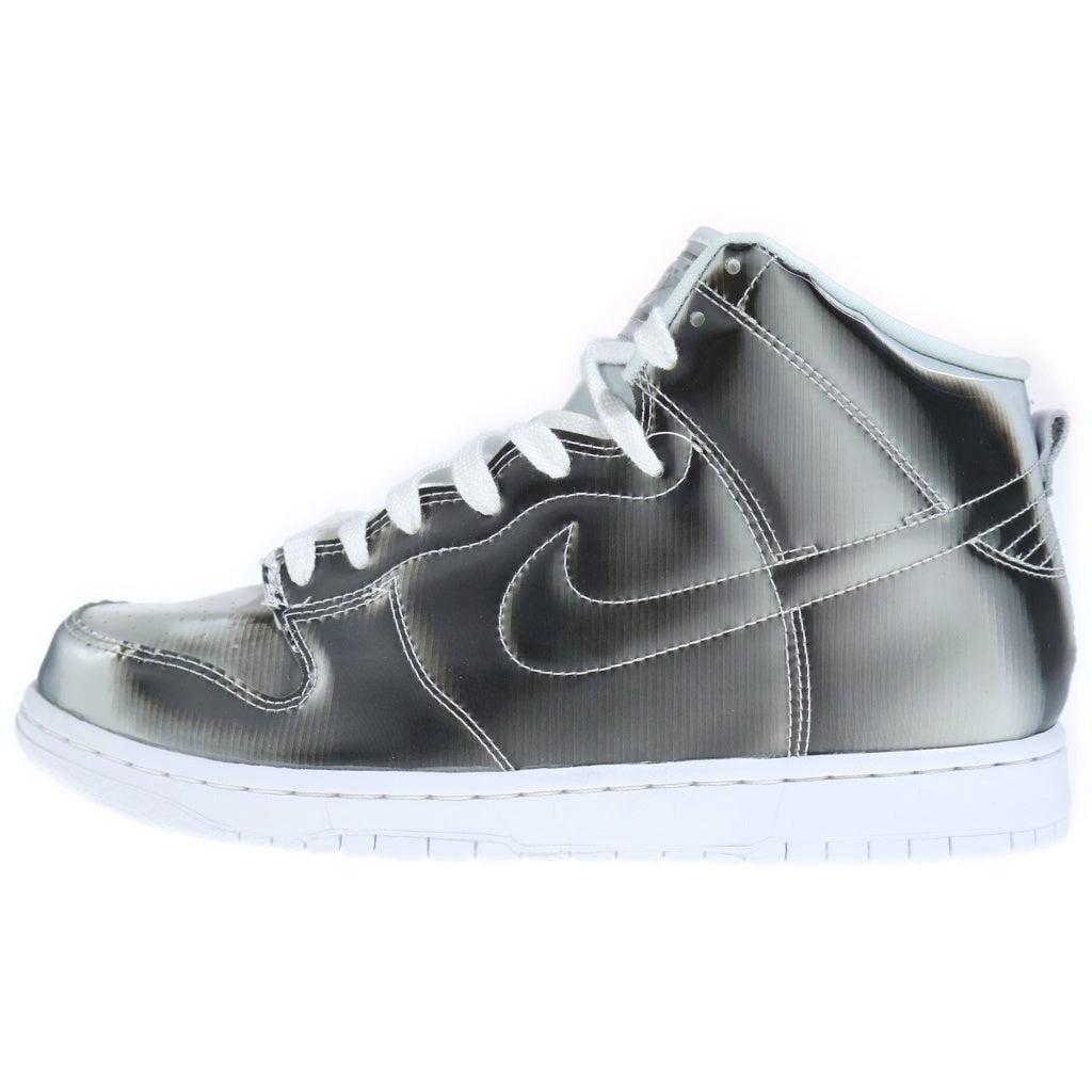 NIKE(ナイキ) ×CLOT DUNK HIGH DH4444-990 クロット ダンク ハイカットスニーカー シルバー US9/27cm