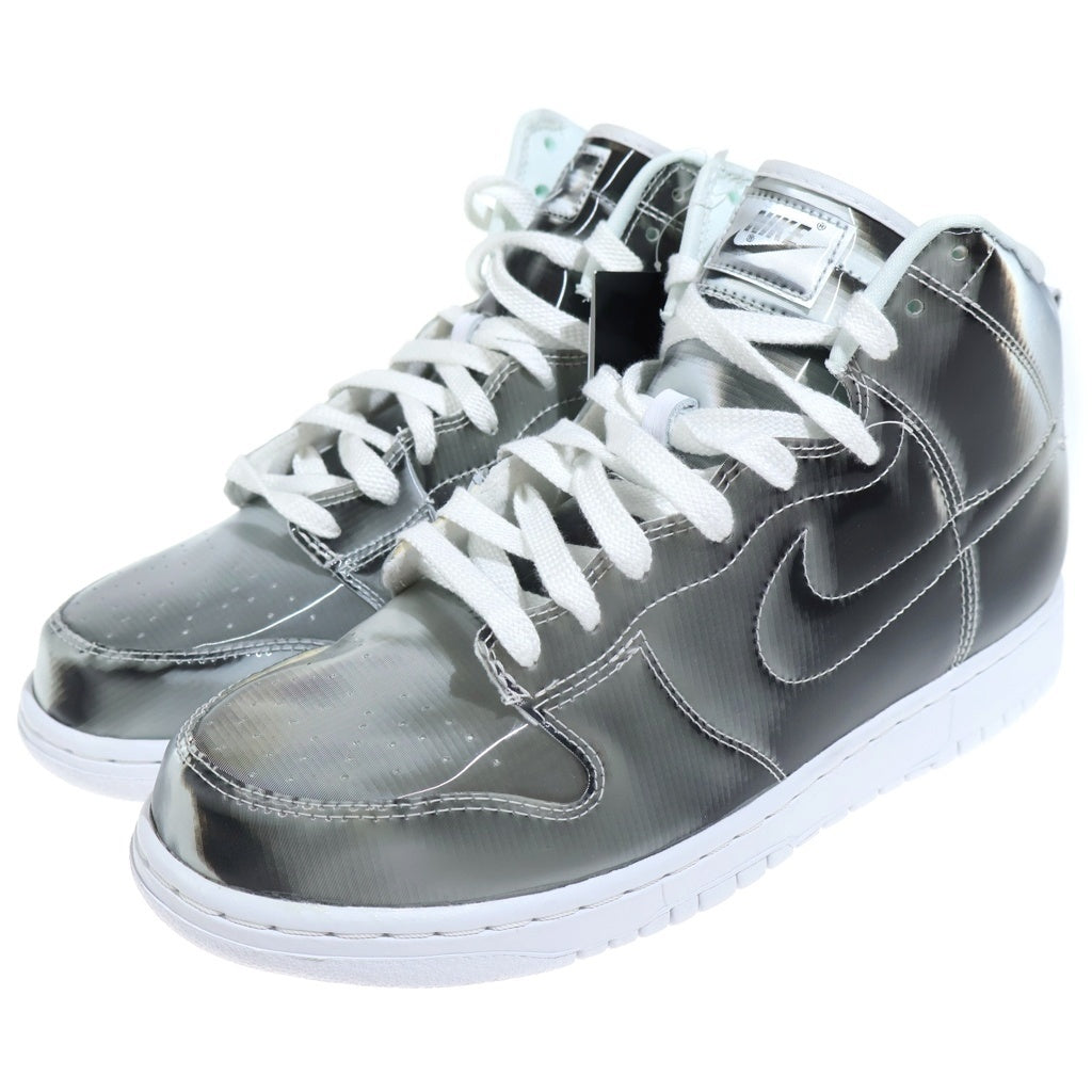 NIKE(ナイキ) ×CLOT DUNK HIGH DH4444-990 クロット ダンク ハイカットスニーカー シルバー US9/27cm