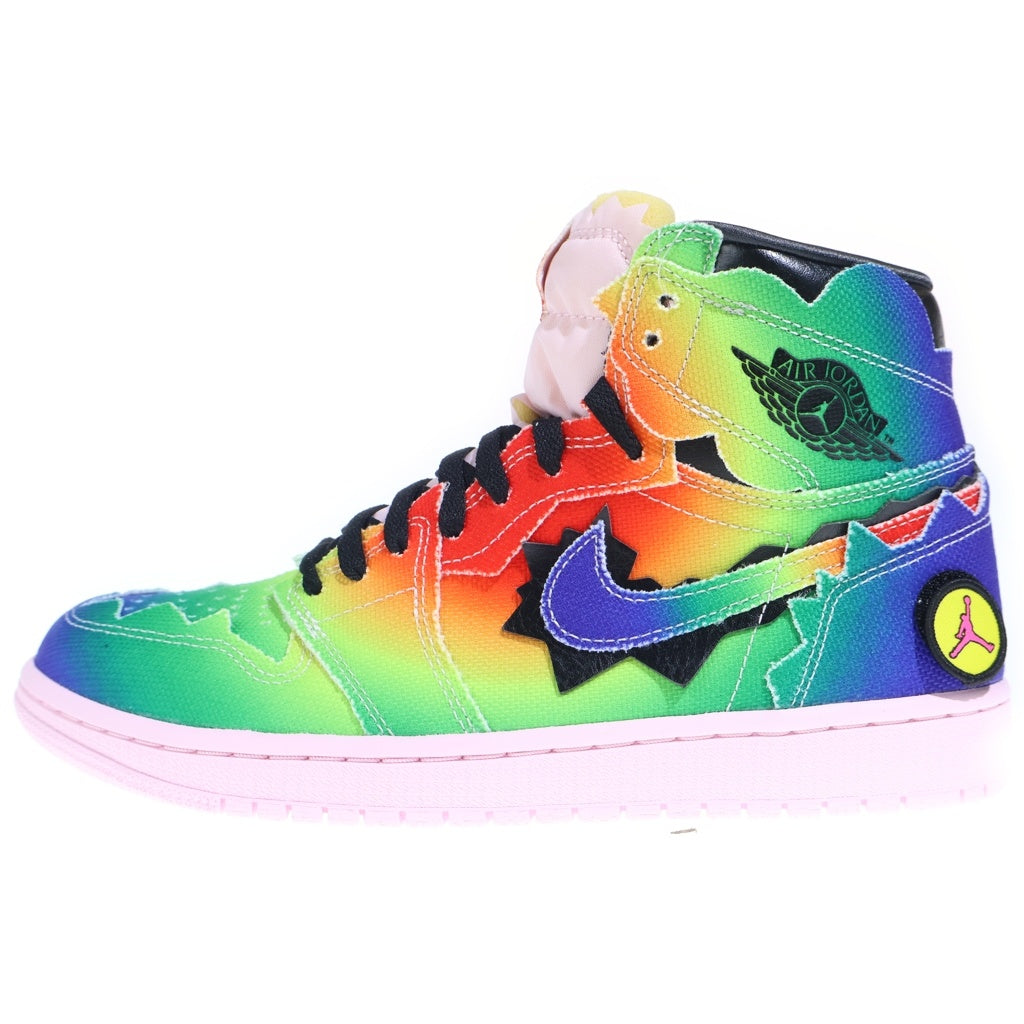 NIKE(ナイキ) ×J BALVIN NIKE AIR JORDAN 1 HIGH OG RAINBOW DC3481-900 Jバルビン エアジョーダン1 OG レインボー ハイカットスニーカー マルチ US9/27cm