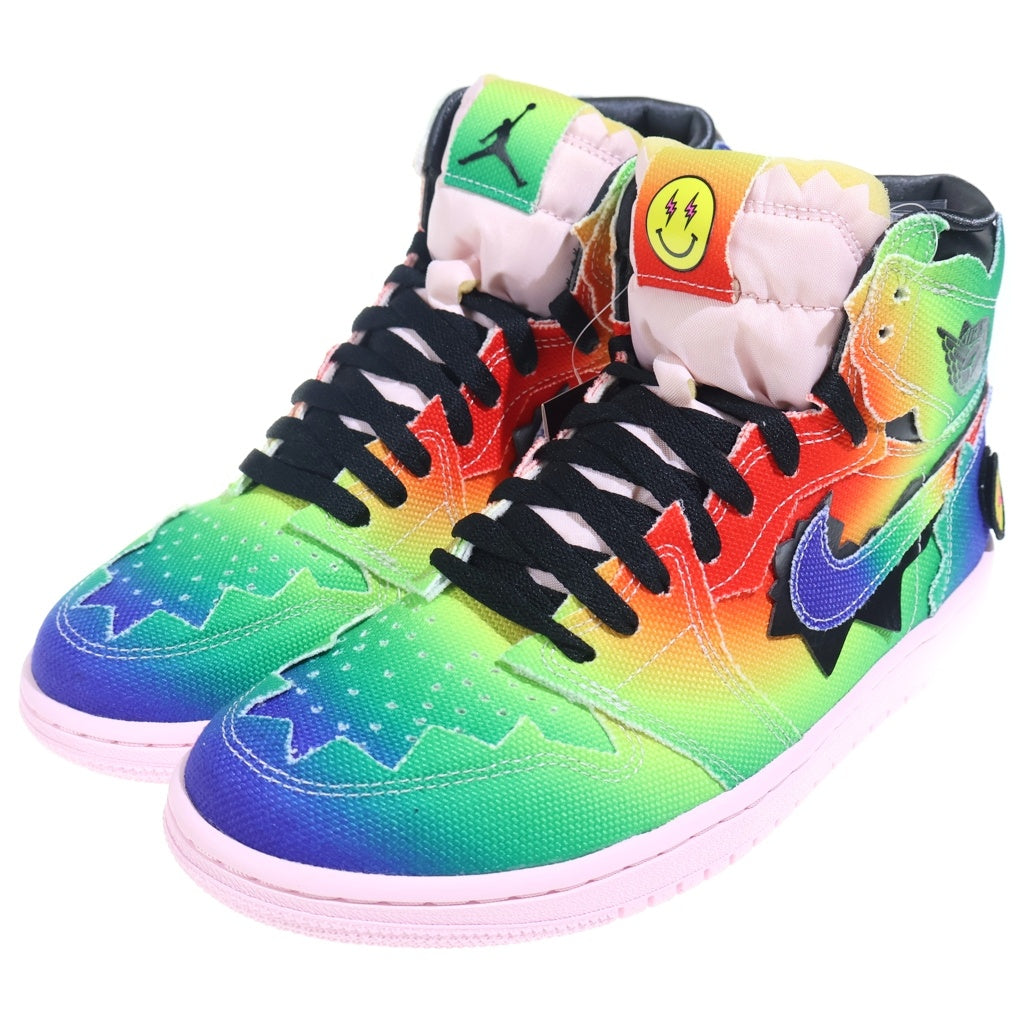 NIKE(ナイキ) ×J BALVIN NIKE AIR JORDAN 1 HIGH OG RAINBOW DC3481-900 Jバルビン エアジョーダン1 OG レインボー ハイカットスニーカー マルチ US9/27cm
