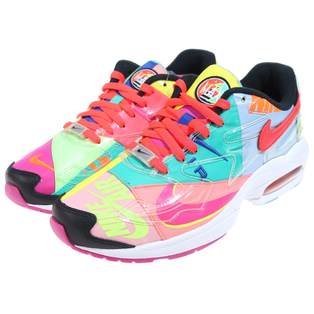 NIKE(ナイキ) ×ATMOS AIR MAX 2 LIGHT QS BV7406-001 アトモス エアマックス2 ライト ローカットスニーカー シューズ マルチカラー US9/27cm
