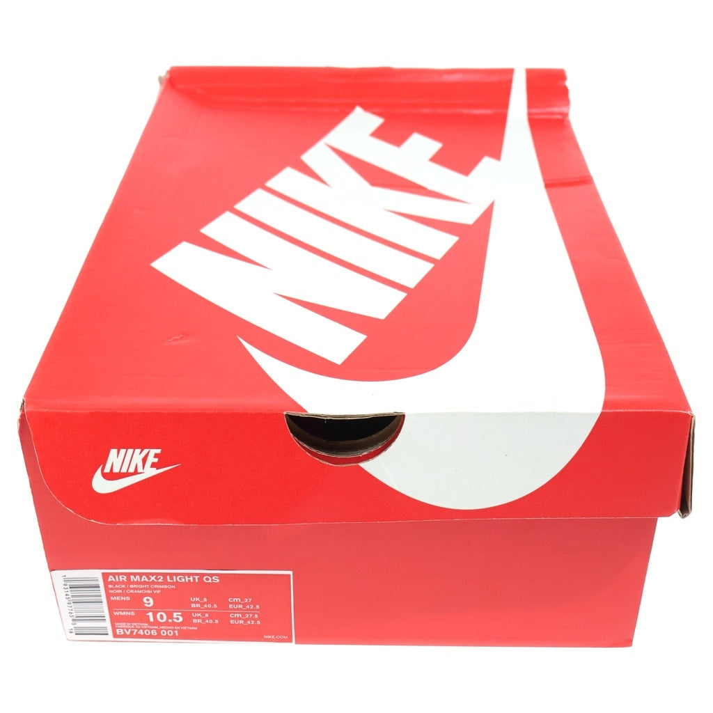 NIKE(ナイキ) ×ATMOS AIR MAX 2 LIGHT QS BV7406-001 アトモス エアマックス2 ライト ローカットスニーカー シューズ マルチカラー US9/27cm