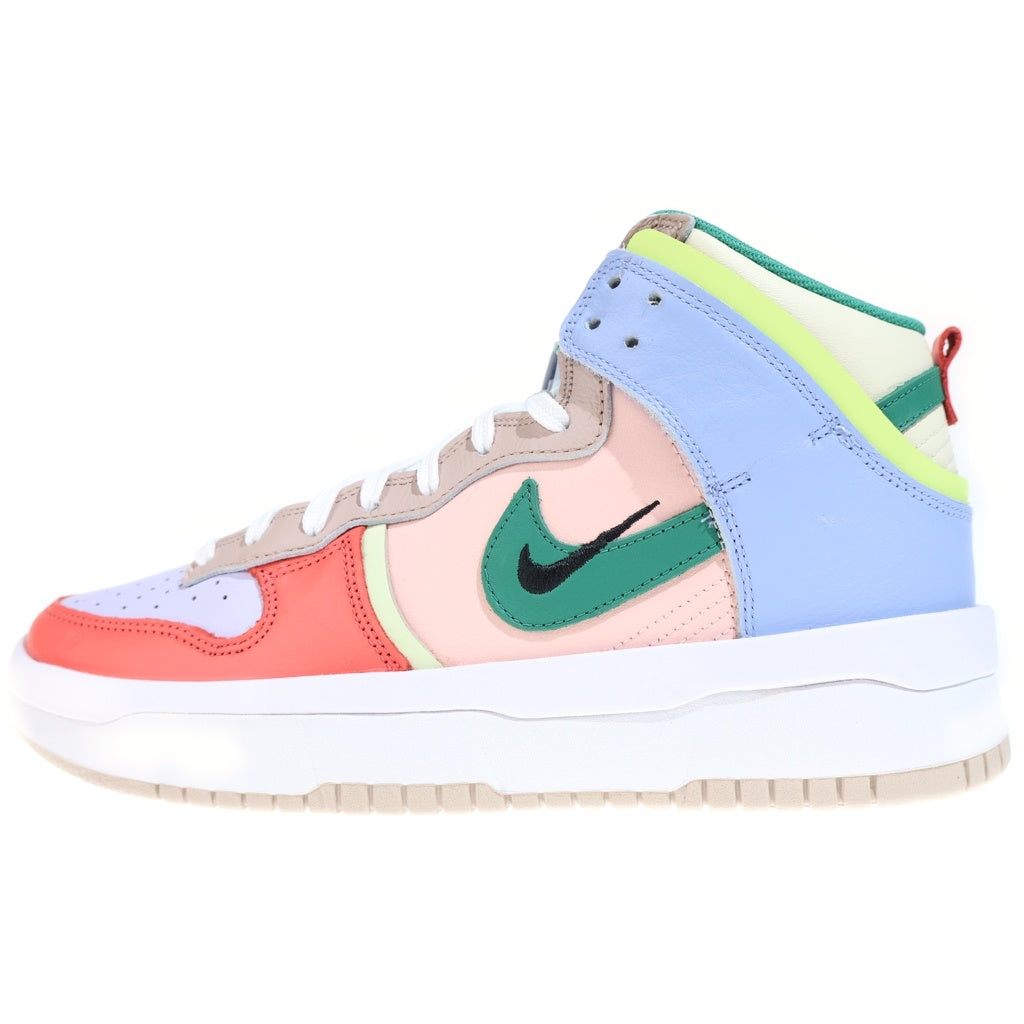 NIKE(ナイキ) WMNS DUNK HIGH REBEL PASTELS DH3718-700 ウィメンズ ダンク レベルパステルズ ハイカットスニーカー マルチカラー US9/27cm